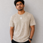 Men's Premium Washed Round Neck T-Shirt - Image 3