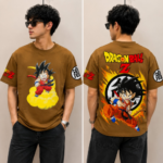 Dragon Ball Z Graphic Oversized T-Shirt