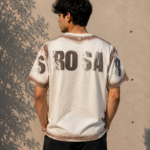 Men's Oversized Typography T-Shirt - Image 2