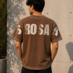 Men's Oversized Typography T-Shirt - Image 9