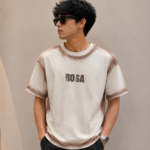 Men's Oversized Typography T-Shirt - Image 3