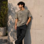 Men’s Premium Acid Wash Oversized T-Shirt - Image 2