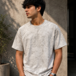 Men’s Premium Acid Wash Oversized T-Shirt - Image 3