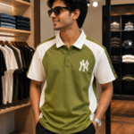 Men’s Premium Varsity Polo T-Shirt - Image 3